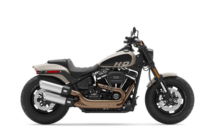 2022 Harley-Davidson® Fat Bob™ 114 White Sand Pearl