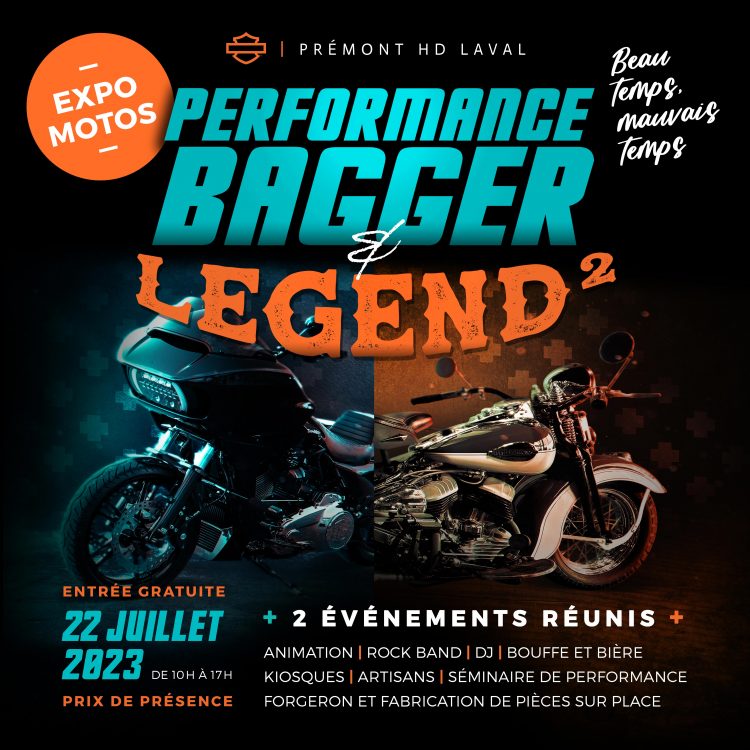 Performance Bagger / Legend 2 @PREMONTHD LAVAL